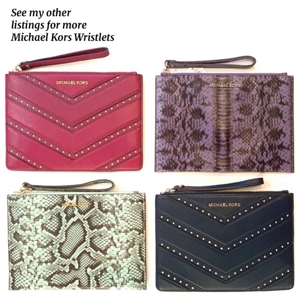 Michael Kors | Amethyst XL Zip Clutch Wristlet - Picture 5 of 10